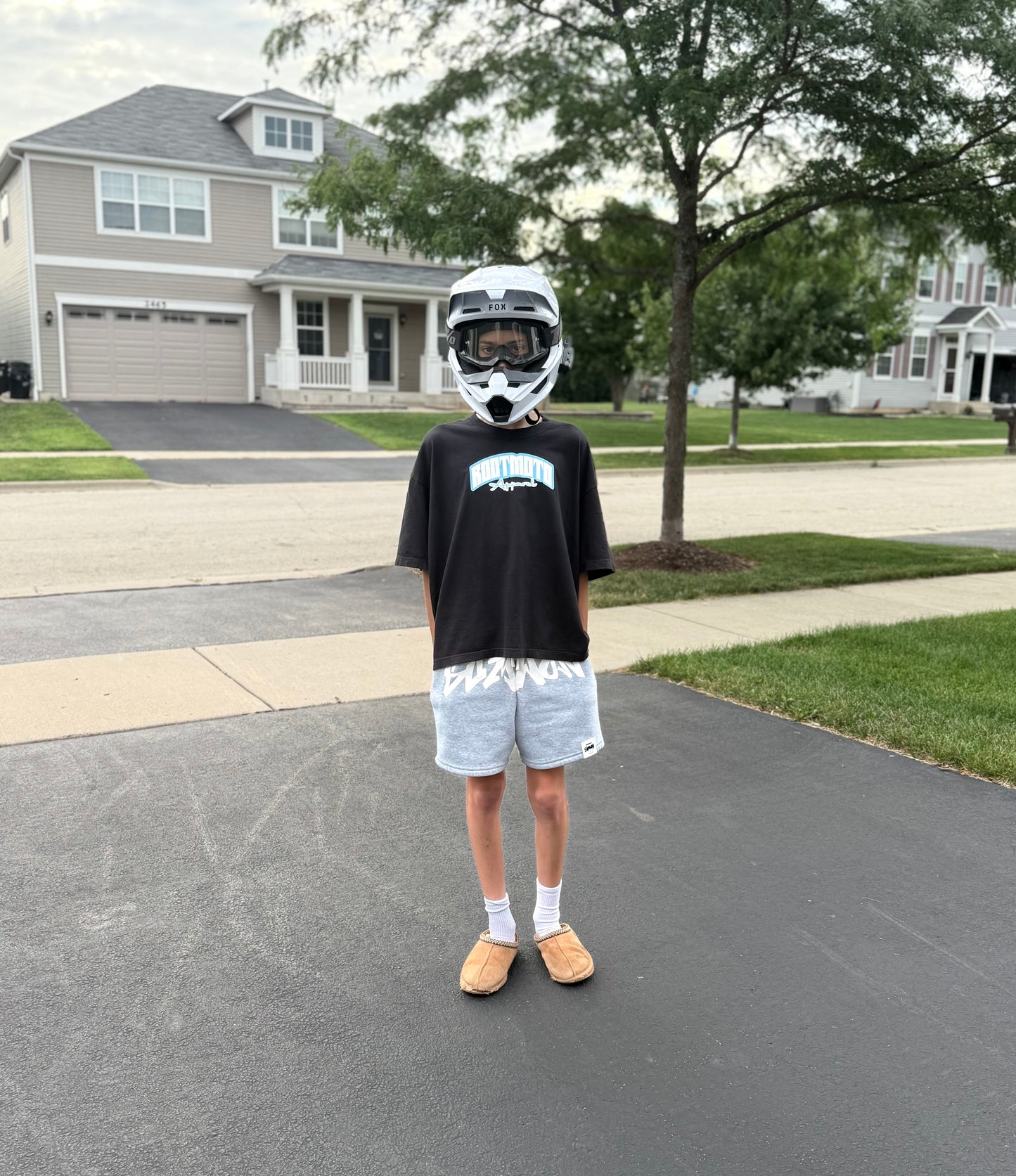 RootMoto Boxy Tee - Black