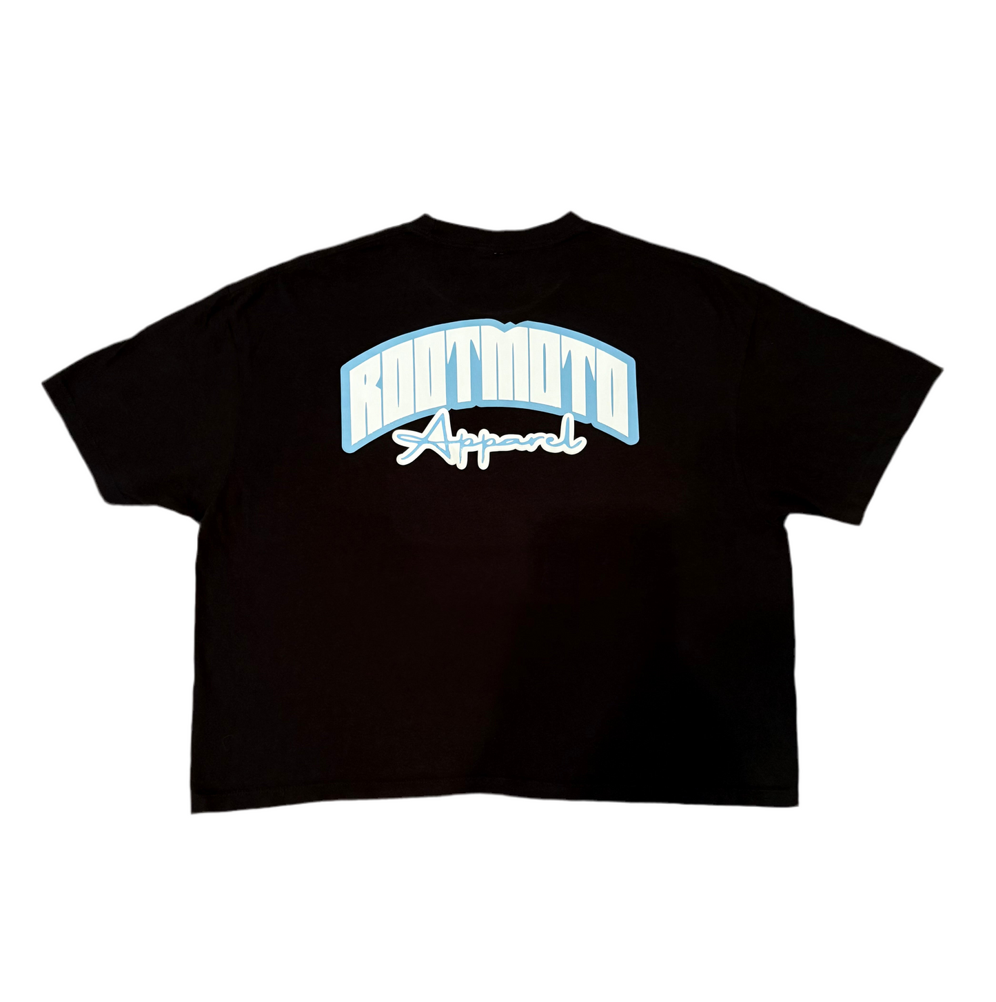 RootMoto Boxy Tee - Black