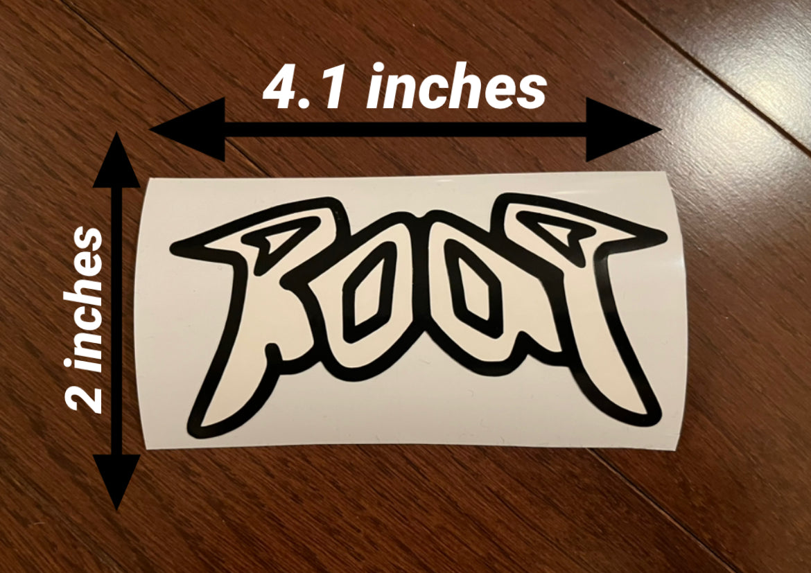 Root Moto Stickers - 6 Pack Mix Sizes